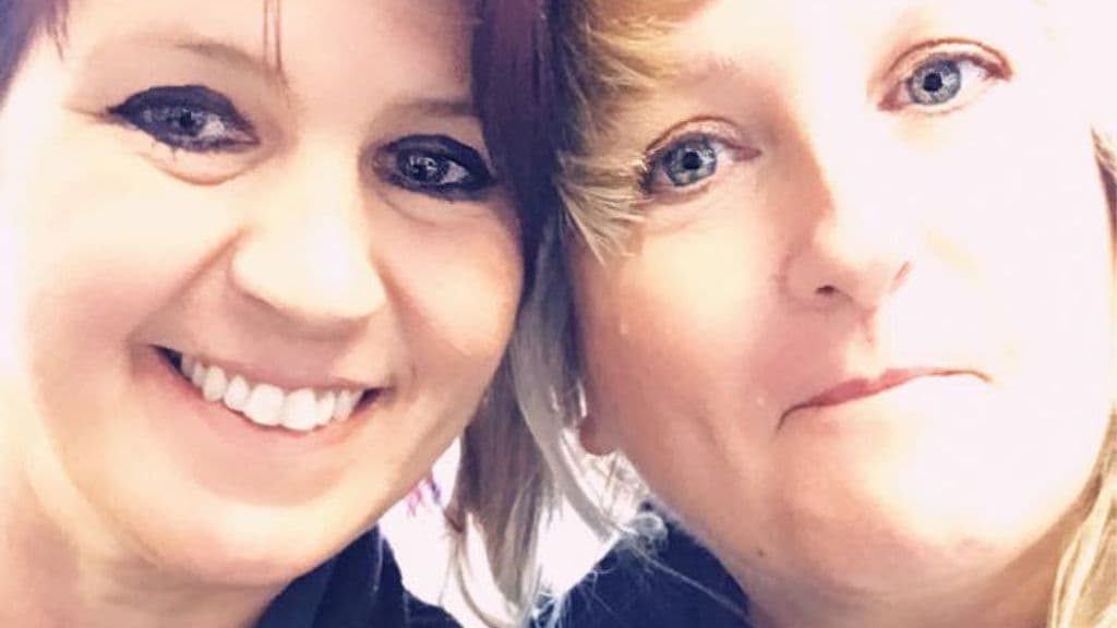 Amanda and Jennifer