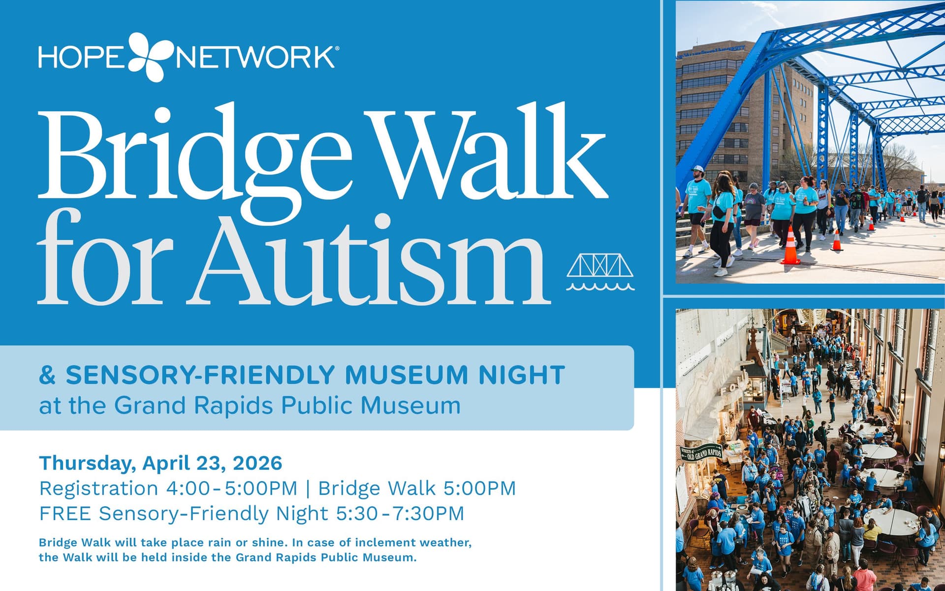 Bridge Walk 2026 header