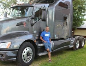 Matt with Truck