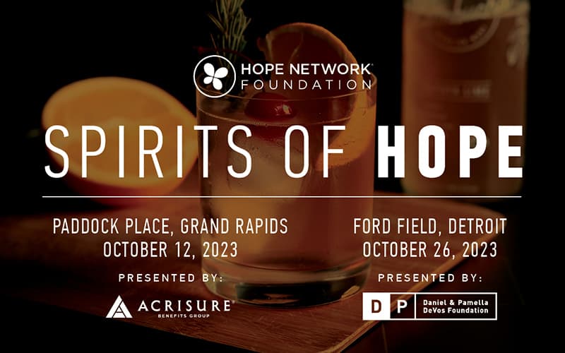 Hope Network Foundation - Calendar of Events