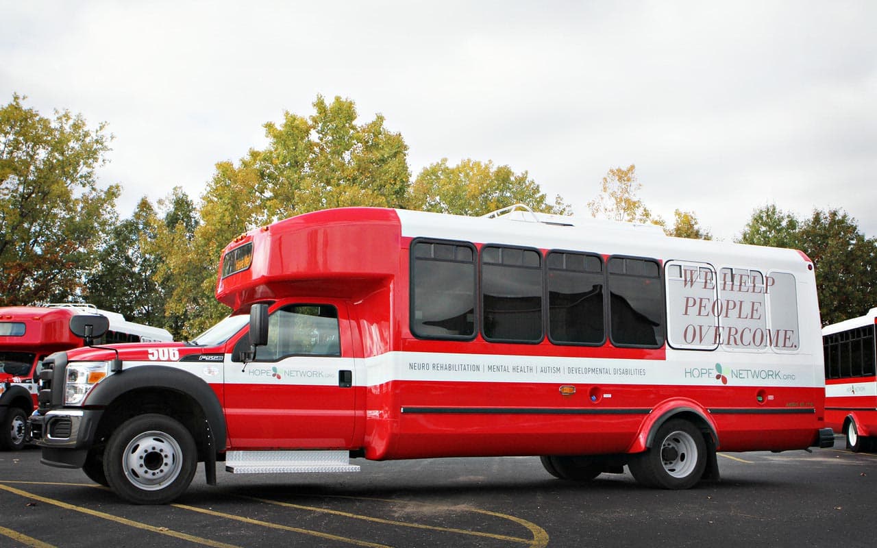 Hopesource Bus Hope Network Michigan Specialized Transportation Services
